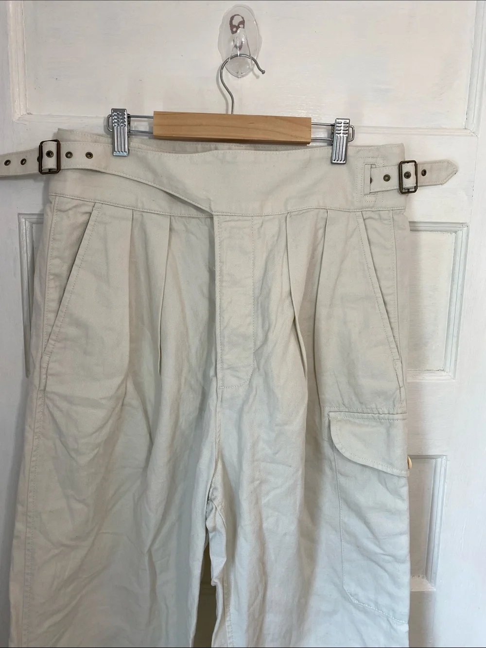 NWT Banana Republic Heritage Collection Explorer Pants - Cream, Size 8S